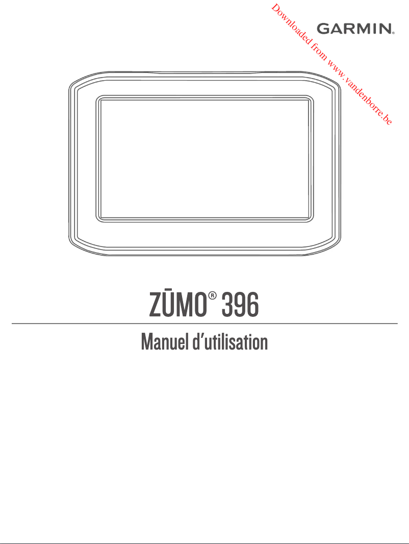 Page n°1 - Manuel utilisateur Garmin Zumo 346 LMT-S