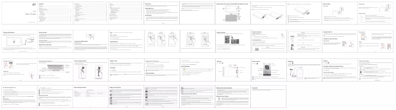 Image de la première page du manuel de l'appareil Canvas Tab P480