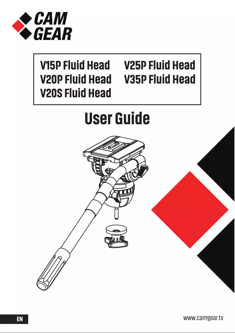 Page n°1 - Manuel utilisateur Camgear V25P