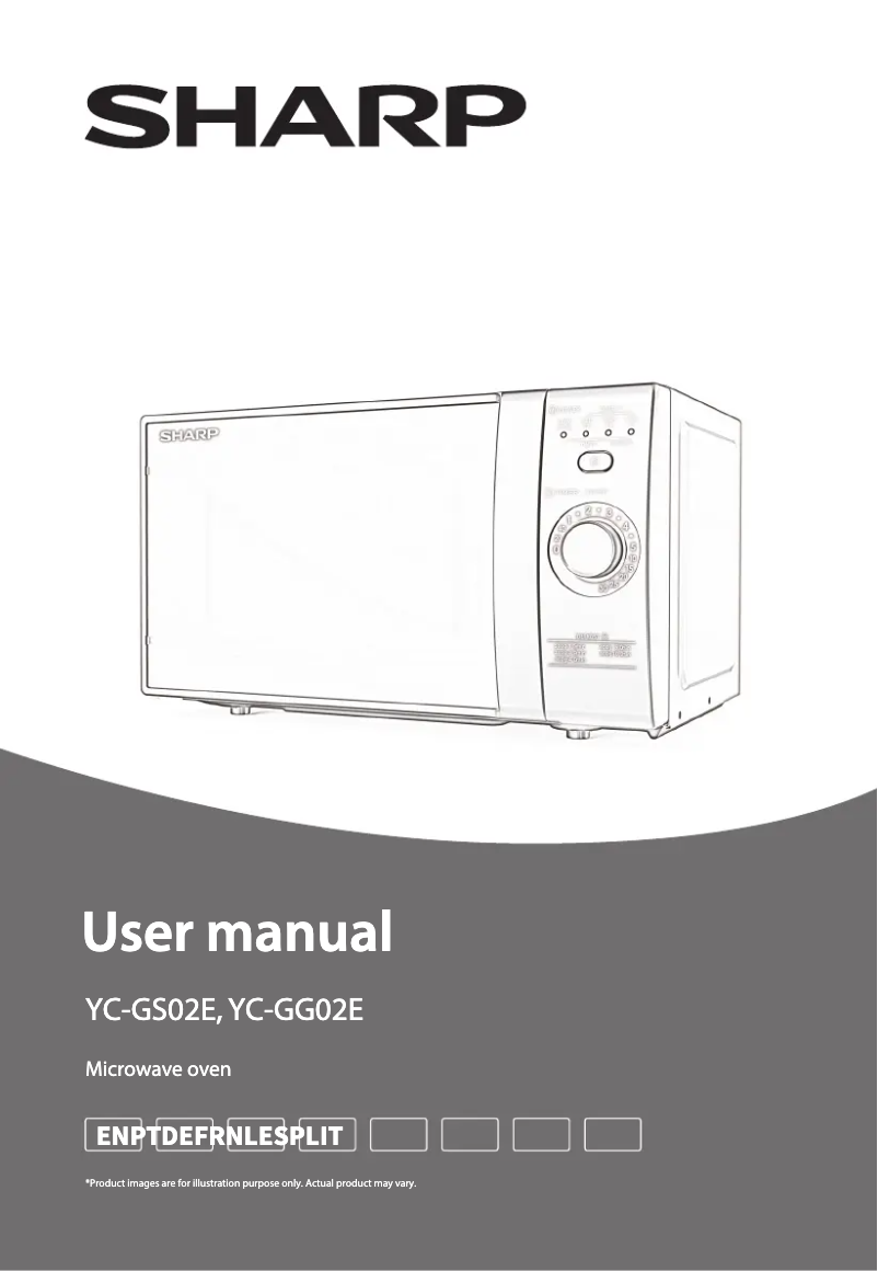 Page n°1 - Manuel utilisateur Sharp YS-GG02E