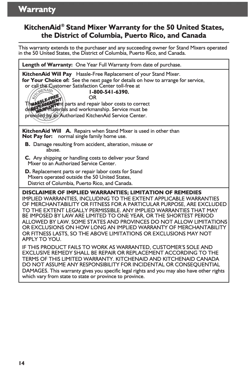 Page 1 de la notice Mode d'emploi KitchenAid KSM6521XSR