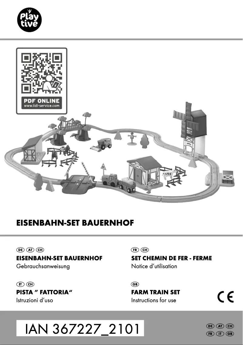 Page 1 de la notice Manuel utilisateur Playtive IAN 367227