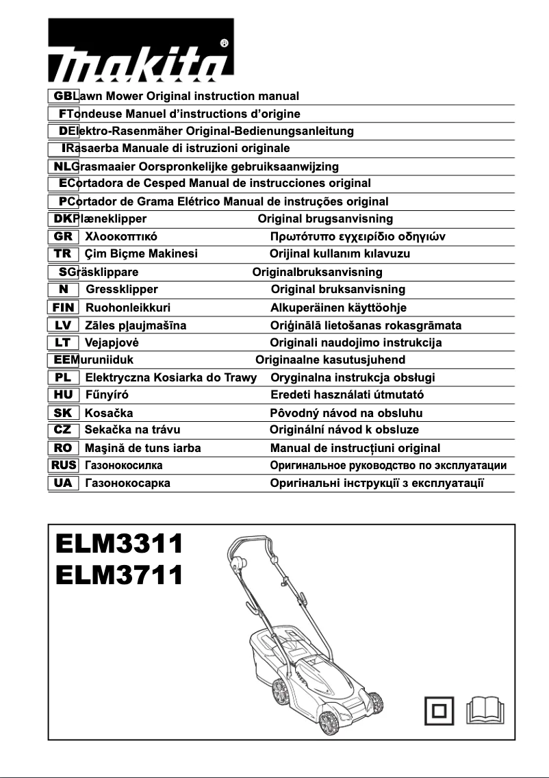 Página 1 del manual Manual de usuario Makita ELM3311