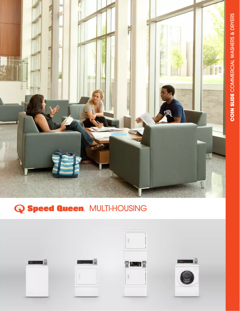 Page 1 de la notice Brochure Speed Queen SDGSXRGS113TW01