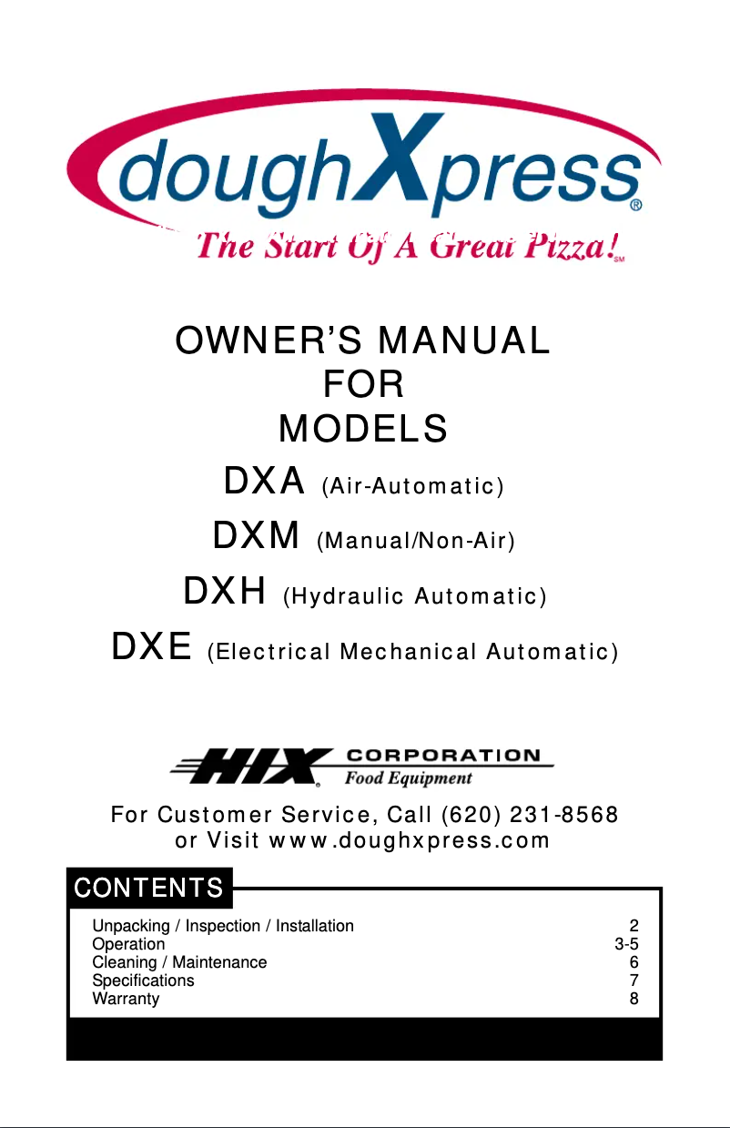 Image de la première page du manuel de l'appareil DXE-WH
