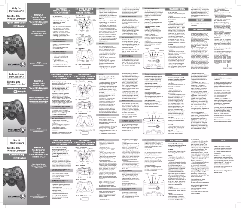 Página 1 del manual Manual de usuario PowerA Mini Pro Elite