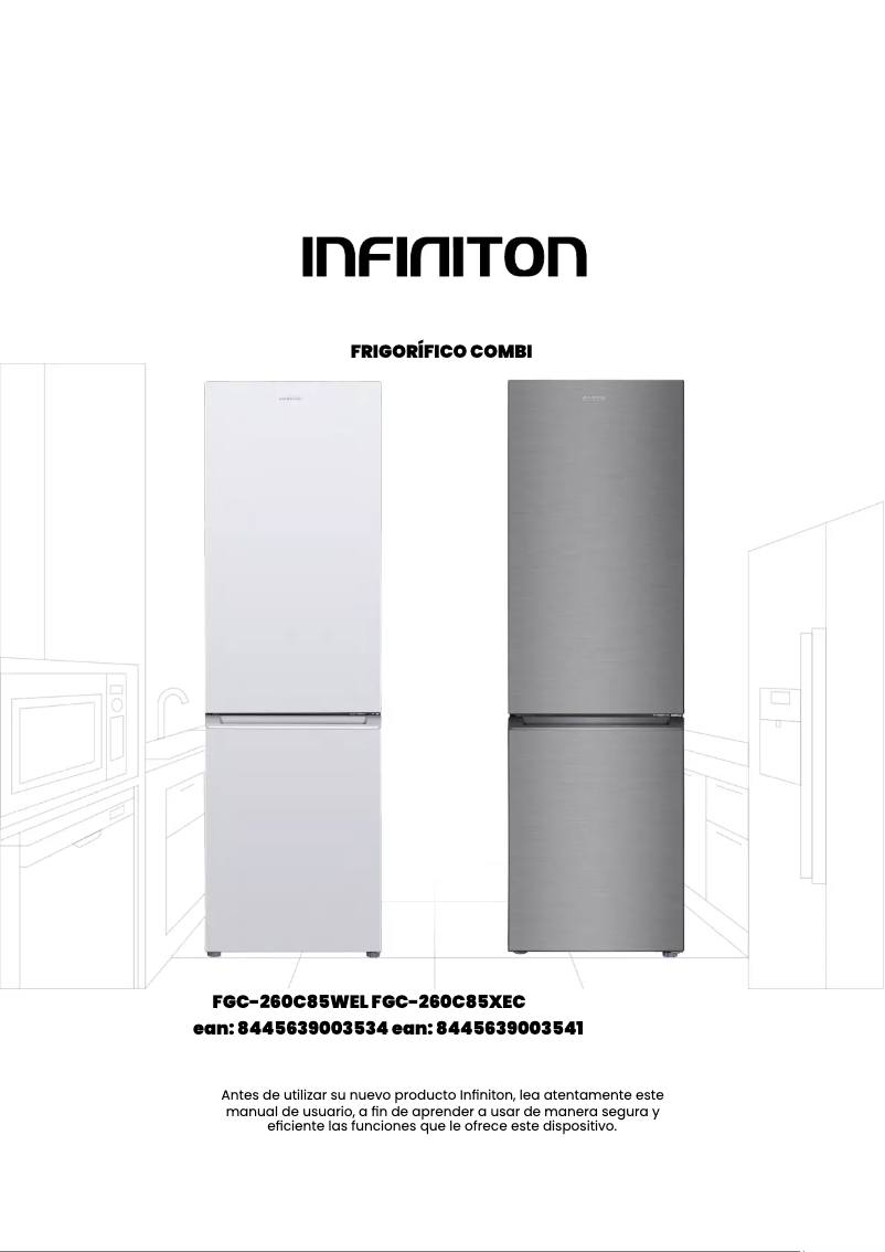 Page n°1 - Manuel utilisateur Infiniton FGC-260C85WEL