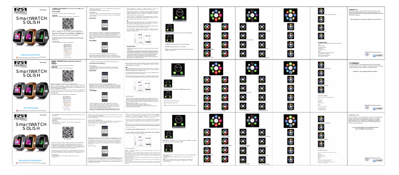 Image de la première page du manuel de l'appareil TE.03.0360.09