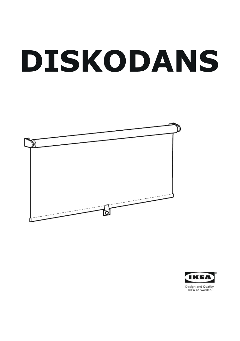 Página 1 del manual Manual de usuario Ikea DISKODANS