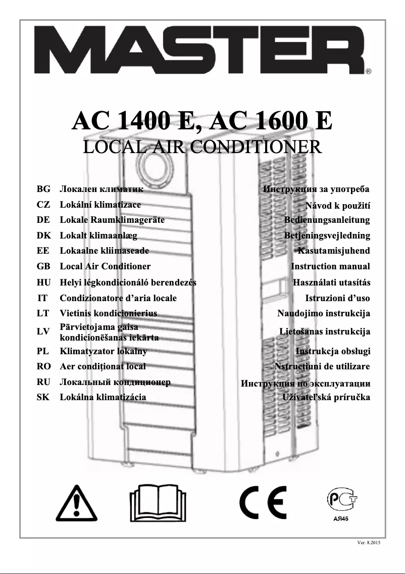 Image de la première page du manuel de l'appareil AC 1400 E