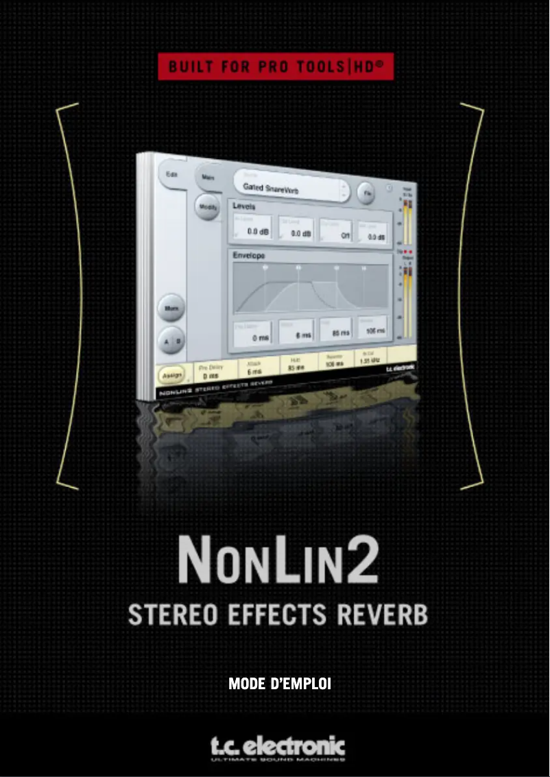 Page n°1 - Manuel utilisateur TC Electronic NonLin2 TDM