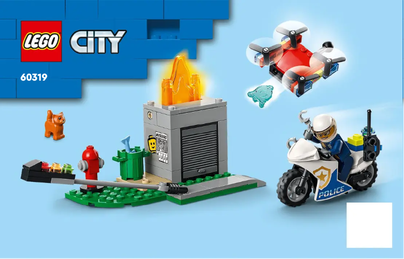 Page 1 de la notice Manuel utilisateur Lego City 60319