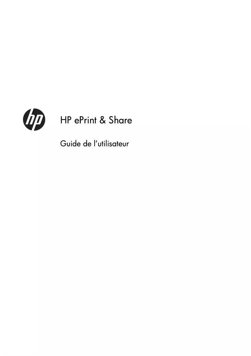 Page 1 de la notice Manuel utilisateur HP DesignJet T790