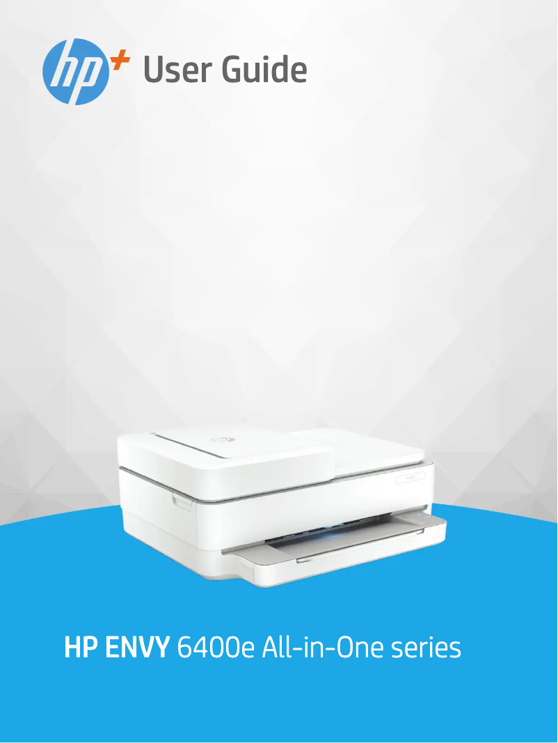 Page n°1 - Manuel utilisateur HP ENVY 6420e