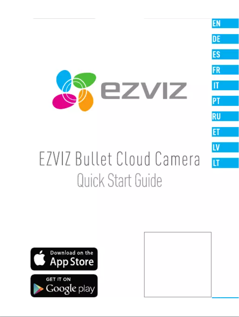 Page n°1 - Manuel utilisateur EZVIZ C3S