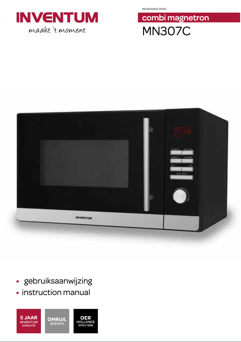 Page n°1 - Manuel utilisateur Inventum MN307C