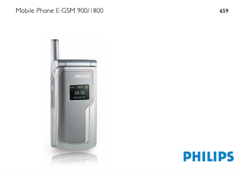 Page n°1 - Manuel utilisateur Philips CT6598