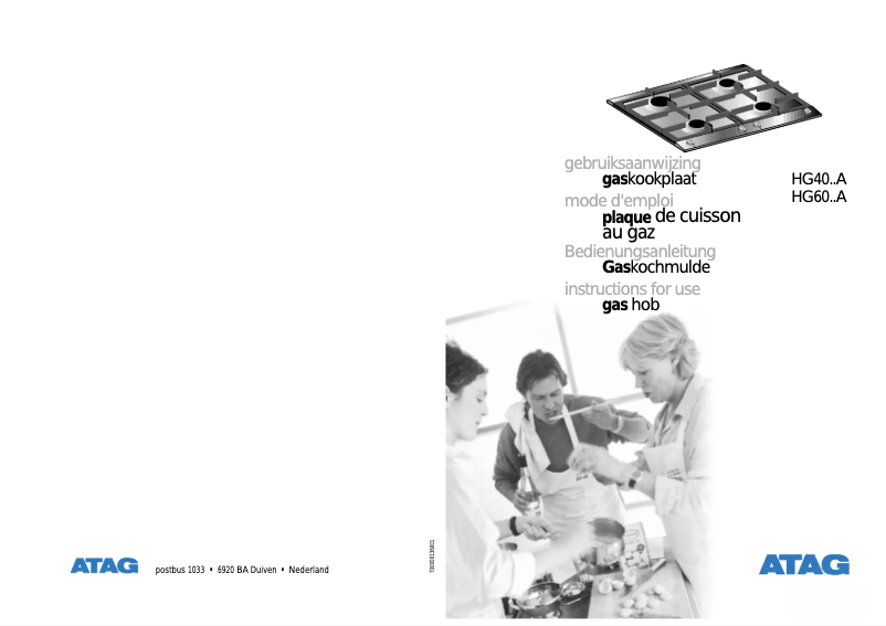 Image de la première page du manuel de l'appareil HG6053AWT