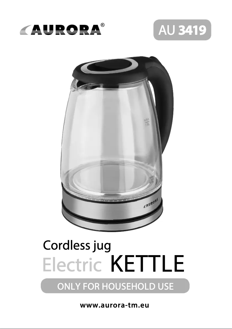 Página 1 del manual Manual de usuario Aurora AU3419