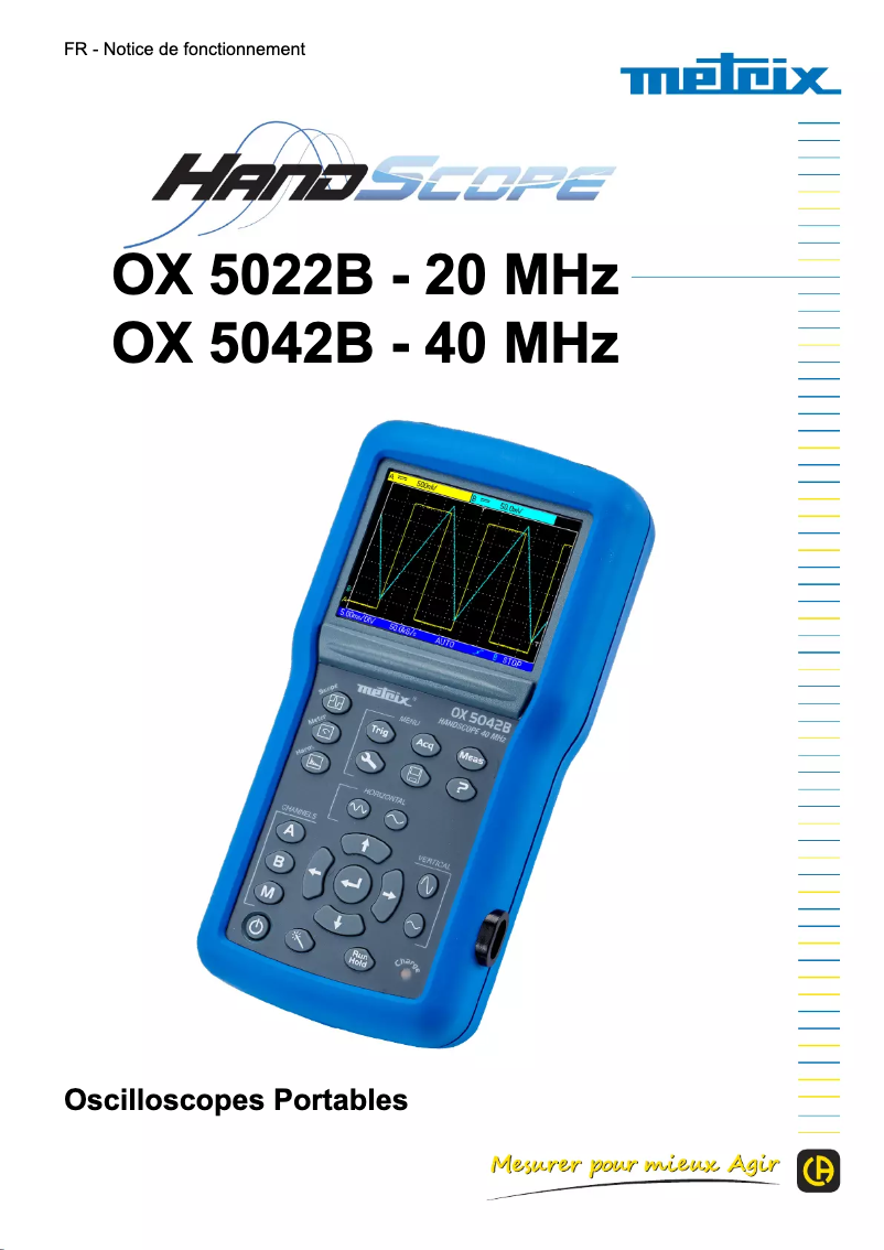 Página 1 del manual Manual de usuario Metrix OX 5042B