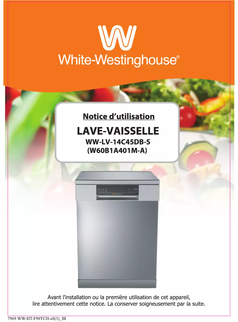 Image de la première page du manuel de l'appareil WW-LV-14C45DB-S