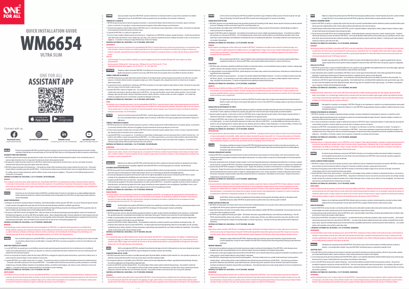 Image de la première page du manuel de l'appareil WM6654