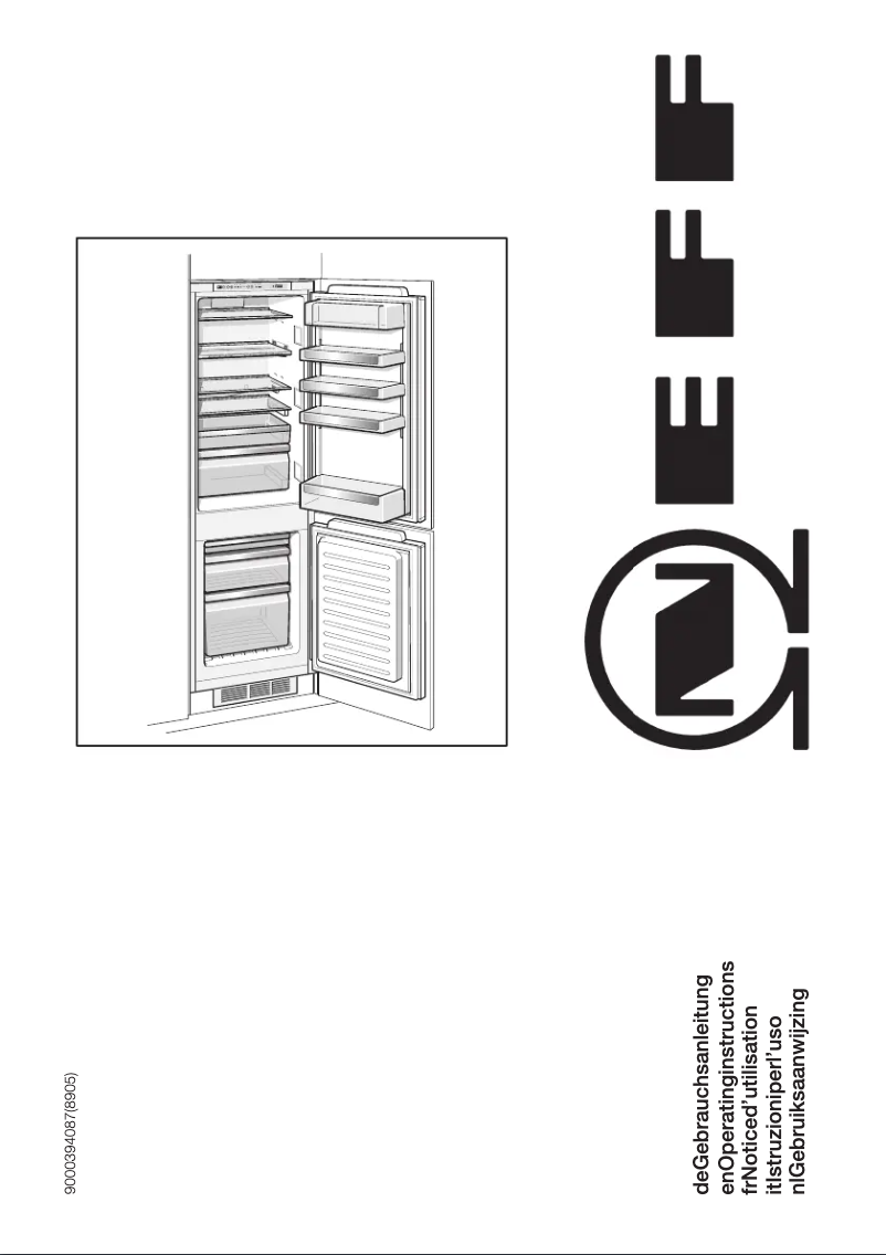 Page n°1 - Manuel utilisateur Neff K8341X0