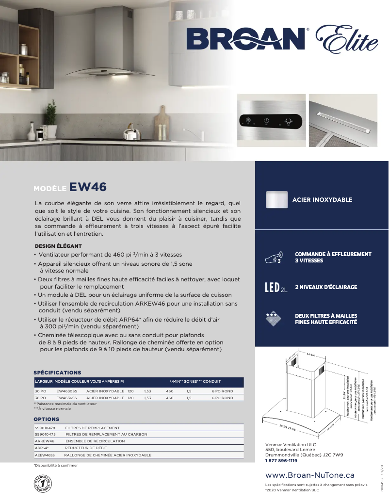 Image de la première page du manuel de l'appareil EW4630SS