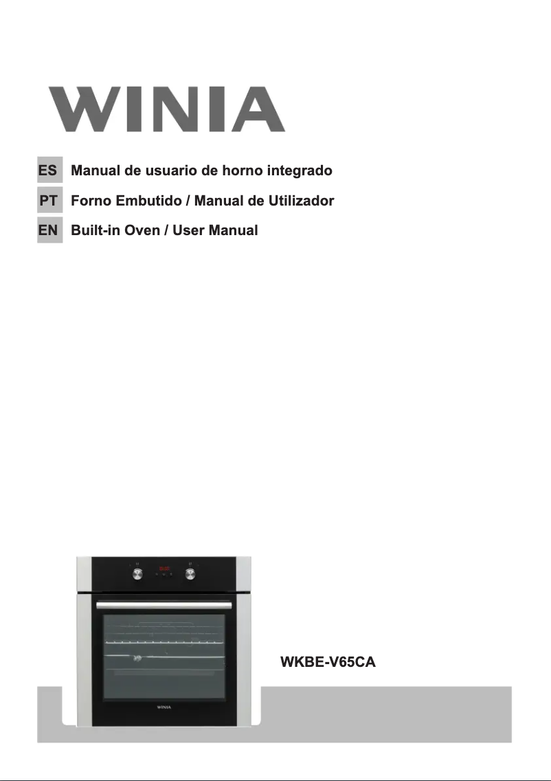 Page 1 de la notice Manuel utilisateur Winia WKBE-V65CA