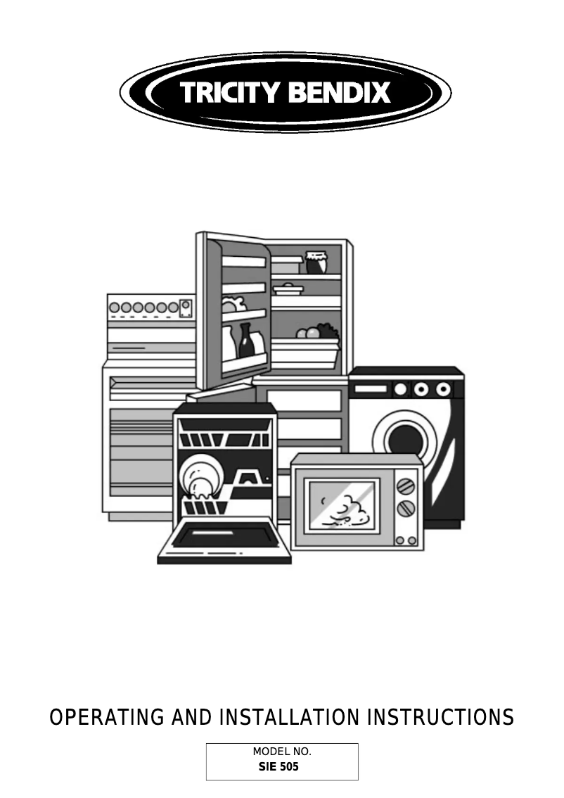 Image de la première page du manuel de l'appareil SIE505GR