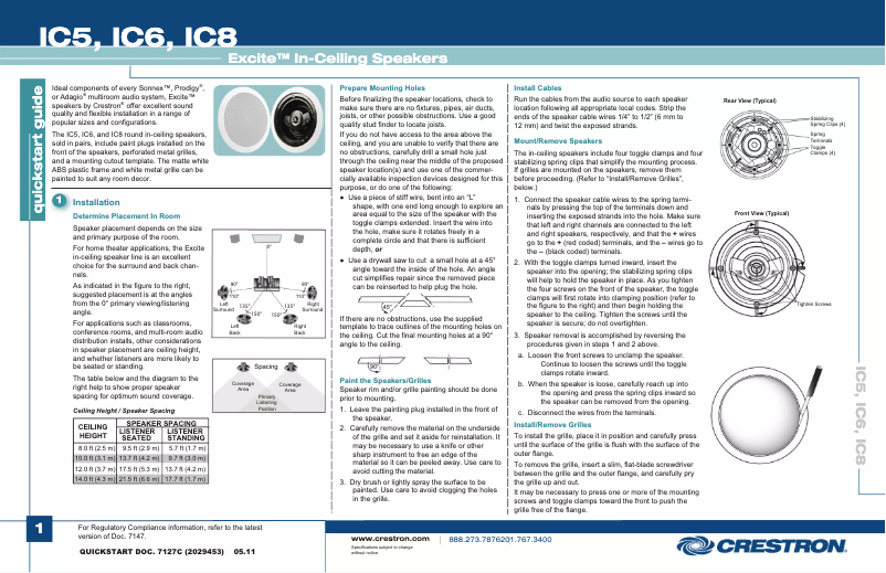 Image de la première page du manuel de l'appareil Excite IC5