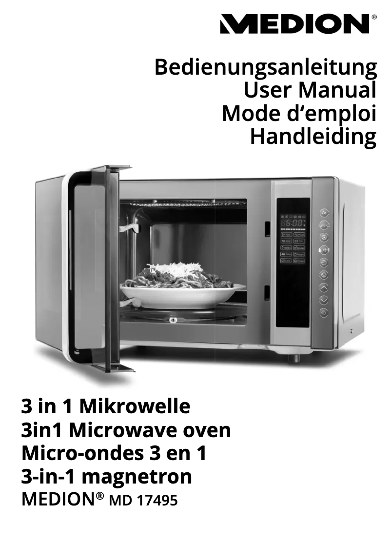 Page n°1 - Manuel utilisateur Medion MD 17495
