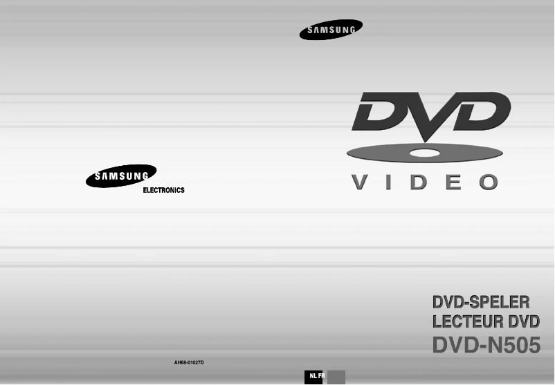 Page 1 de la notice Manuel utilisateur Samsung DVD-N505