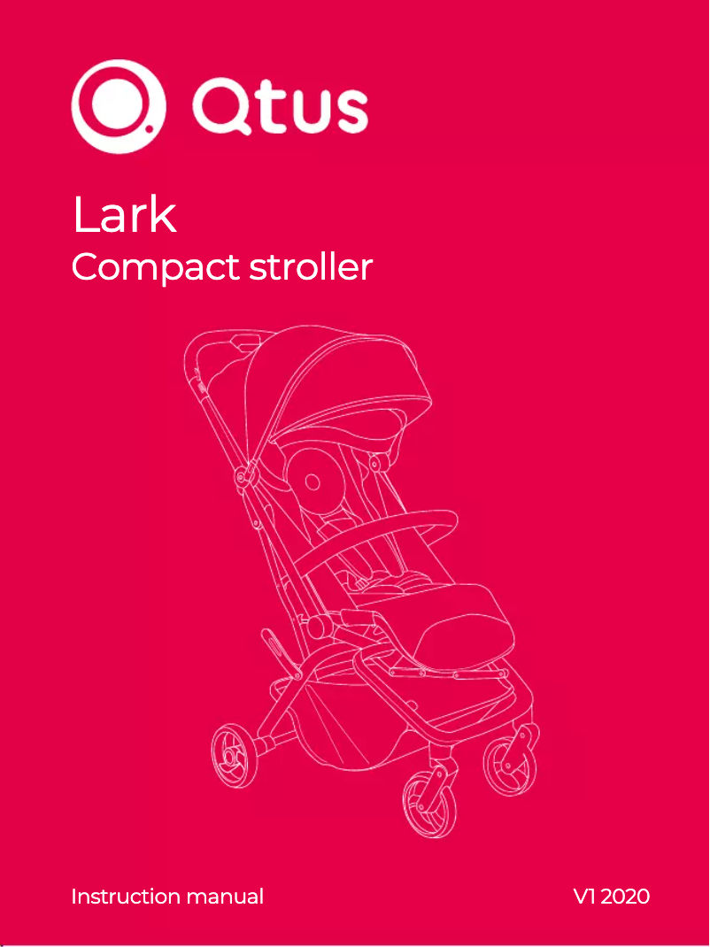 Image de la première page du manuel de l'appareil Lark