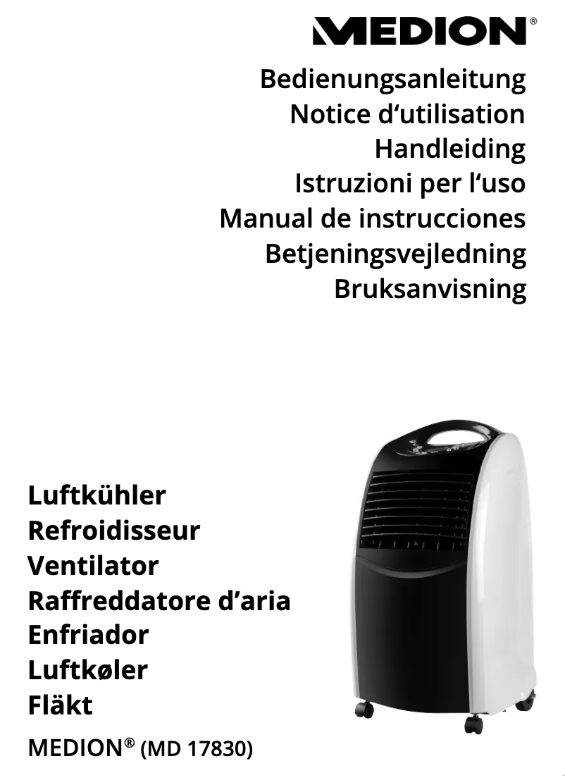 Página 1 del manual Manual de usuario Medion MD17830