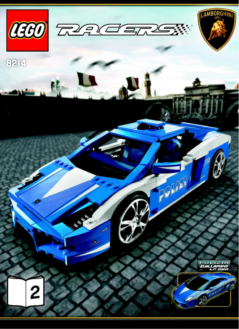 Page 1 de la notice Manuel utilisateur Lego Gallardo LP 560-4 Polizia