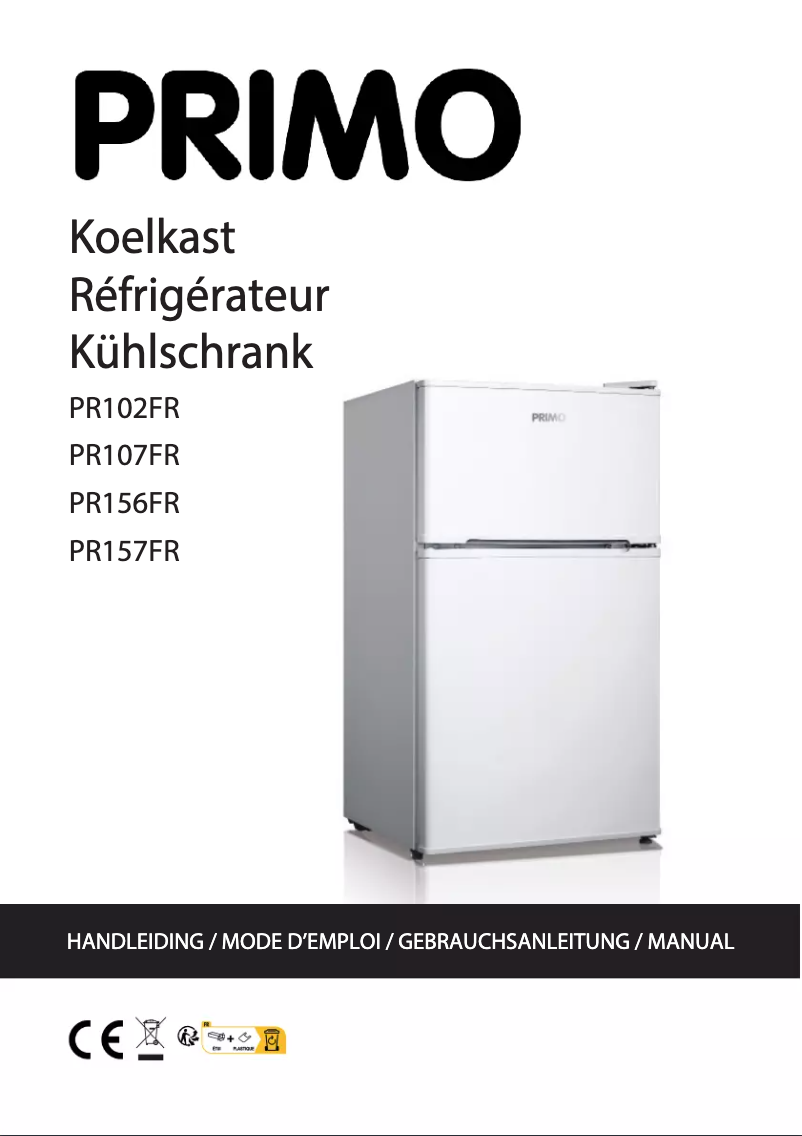 Imagen de la primera página del manual del dispositivo PR102FR