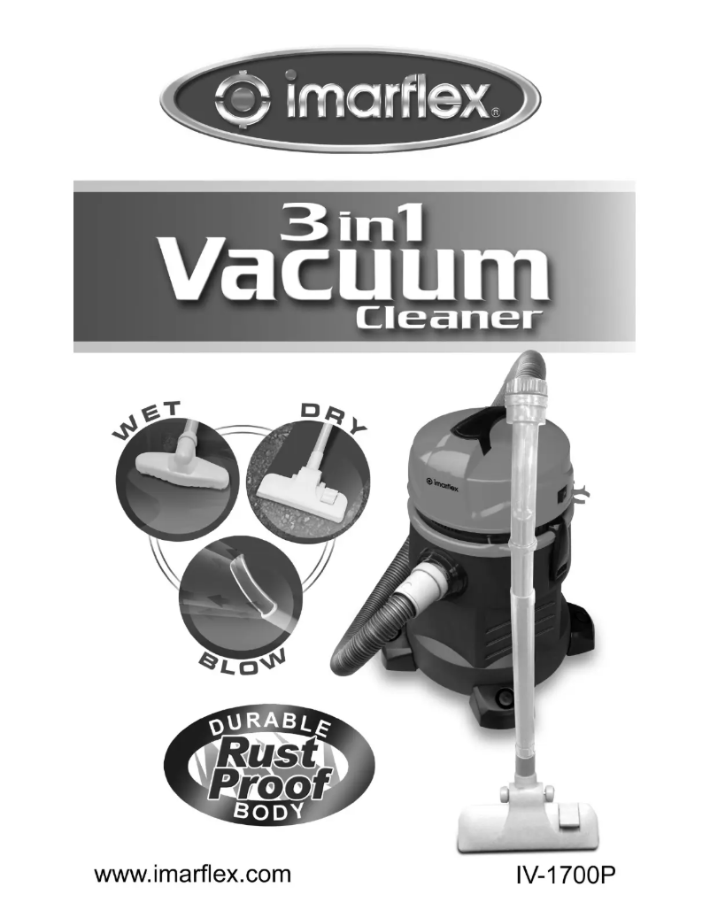 Page 1 de la notice Manuel utilisateur Imarflex IV-1700P