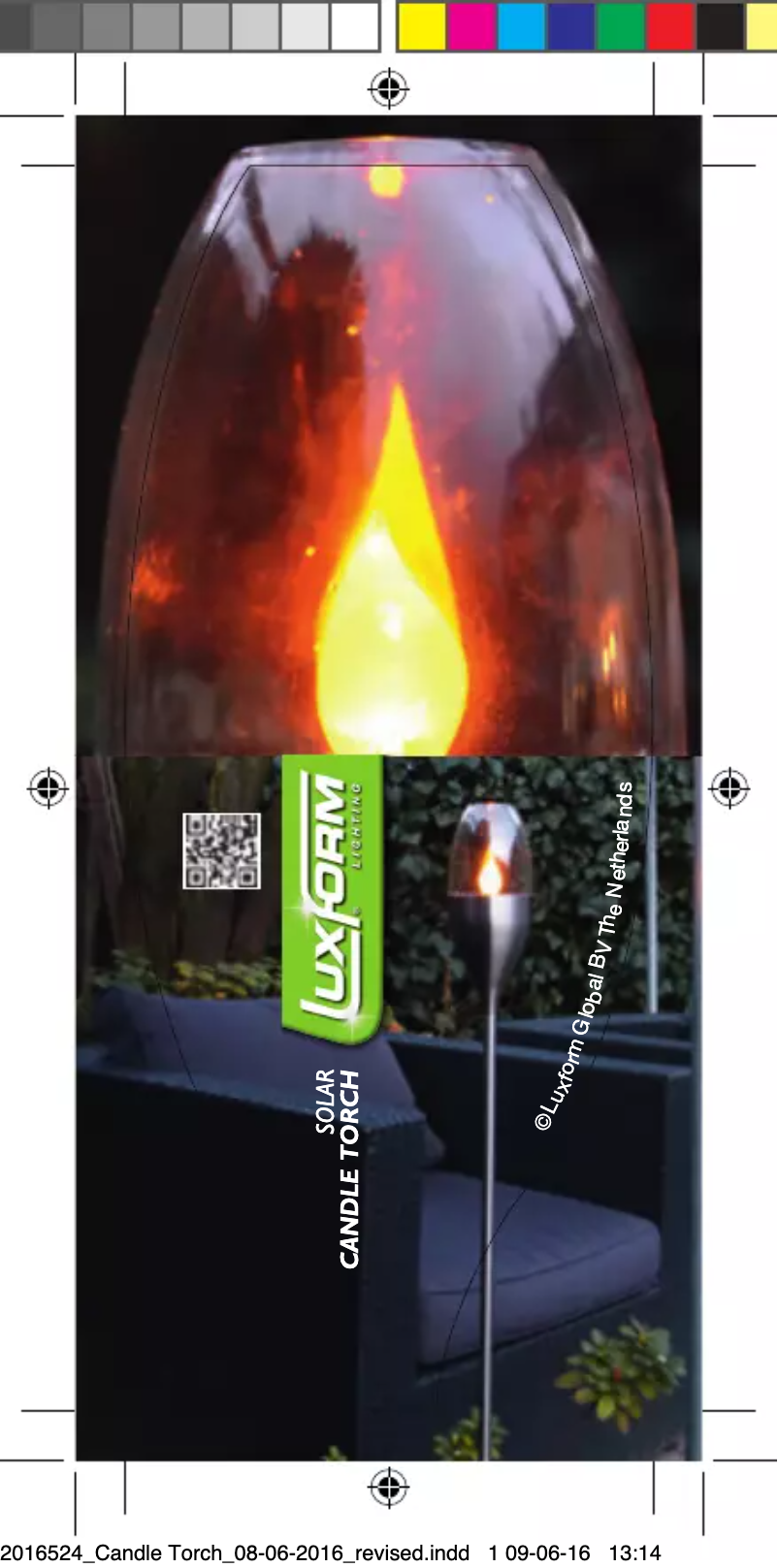 Page 1 de la notice Manuel utilisateur Luxform Lighting Candle Torch s