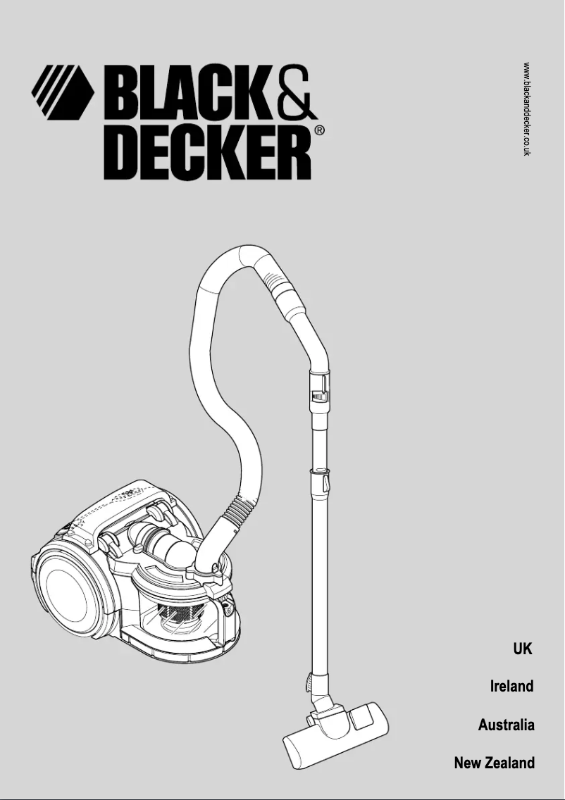 Page 1 de la notice Manuel utilisateur Black & Decker VO1810