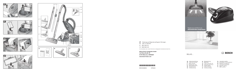 Image de la première page du manuel de l'appareil BGB45332