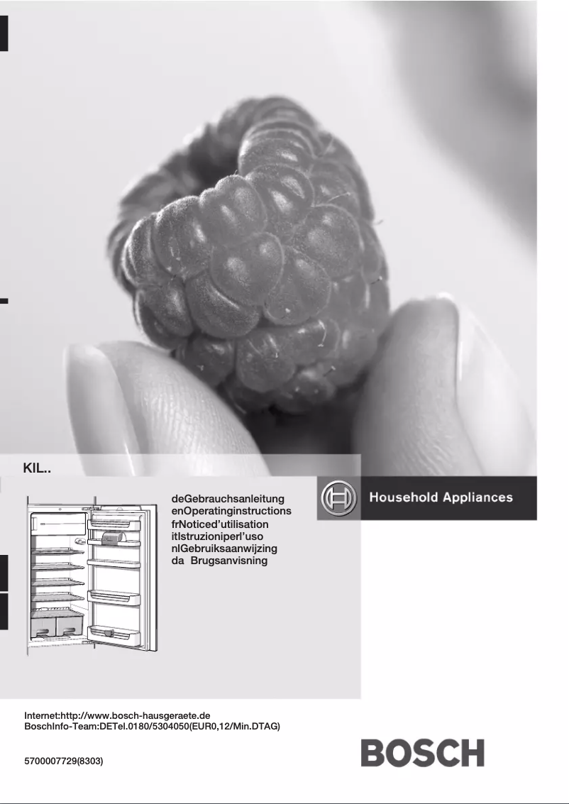 Image de la première page du manuel de l'appareil KIL18V41