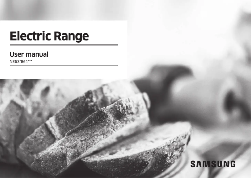 Page 1 de la notice Manuel utilisateur Samsung NE63B8611SS