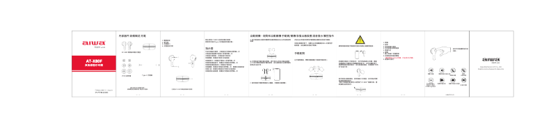 Page 1 de la notice Manuel utilisateur Aiwa AT-X80FANC