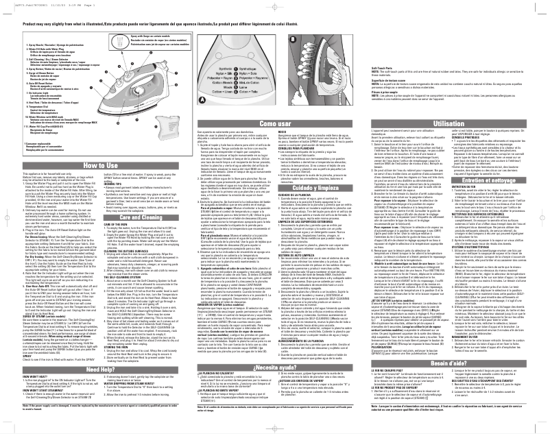 Page n°1 - Manuel utilisateur Black & Decker AS900