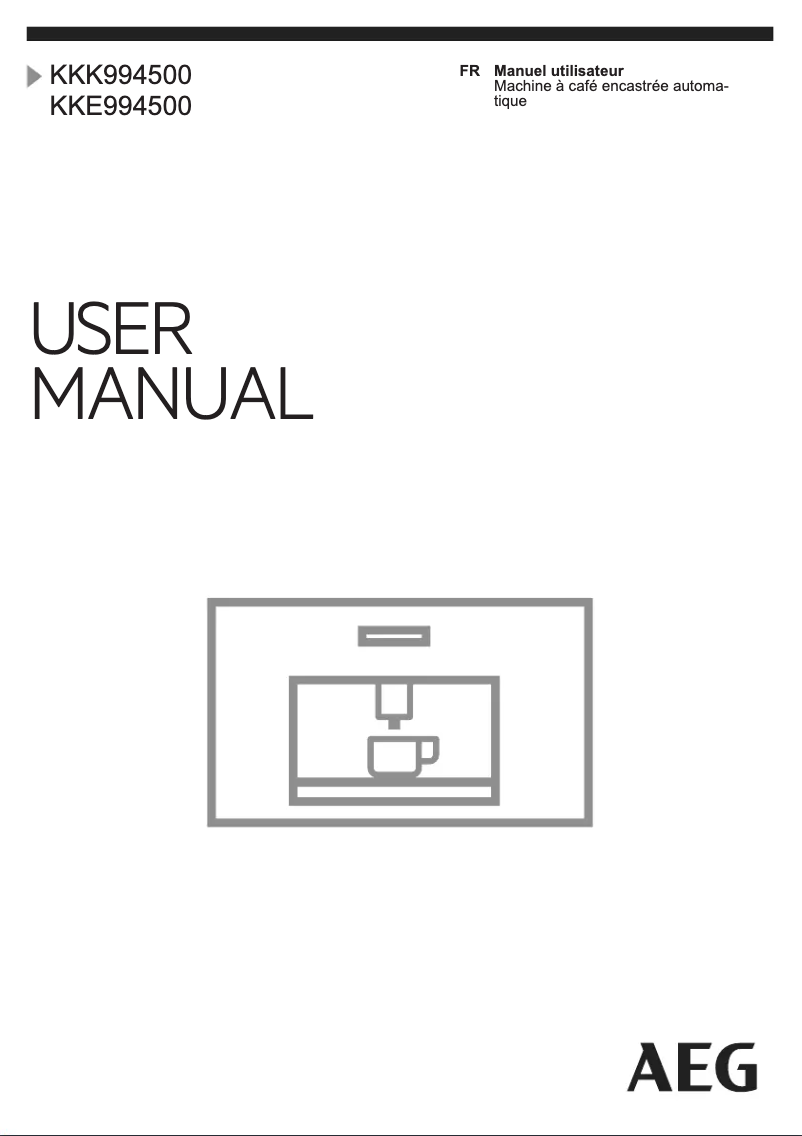 Image de la première page du manuel de l'appareil KKK994500B