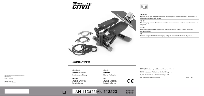 Image de la première page du manuel de l'appareil IAN 113523