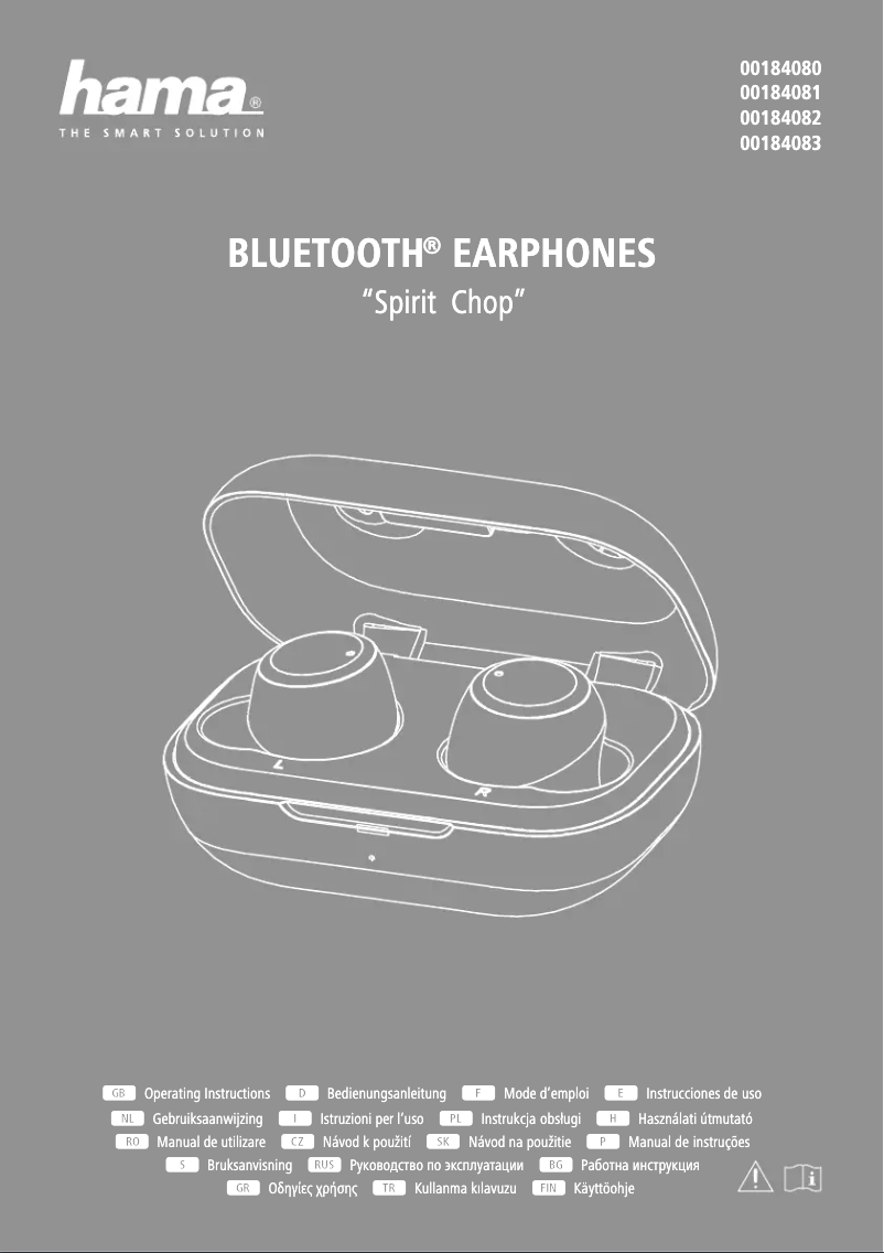 Page 1 de la notice Manuel utilisateur Hama Spirit Chop