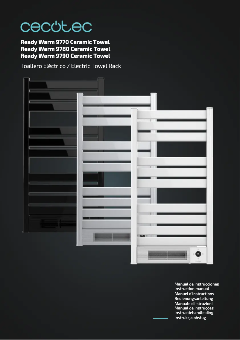 Page n°1 - Manuel utilisateur Cecotec Ready Warm 9790 Ceramic Towel