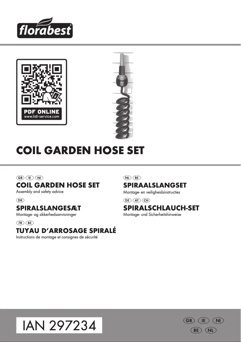 Page 1 de la notice Manuel utilisateur Florabest IAN 271146